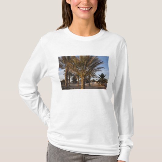 Tunesien, Sahara-Wüste, Douz, Great Dune, Palme T-Shirt (Vorderseite)