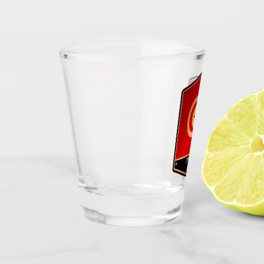 Tunesien Schnapsglas (Links)