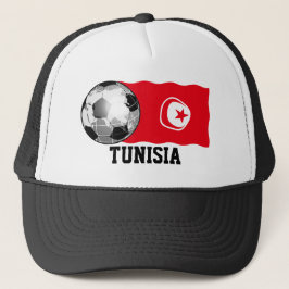 Tunesien Soccer Hat Truckerkappe