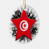 Tunesien-Stern Keramik Ornament (Rechts)