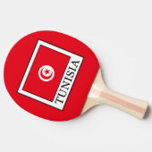 Tunesien Tischtennis Schläger (Seitenansicht)