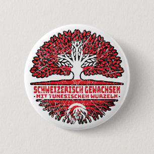 Tunesien Tunesisch Schweizer Schweiz Baum Wurzel Button
