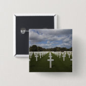 Tunesien, Tunis, Carthage, US-Weltkrieg Zweierzeit Button (Vorne & Hinten)