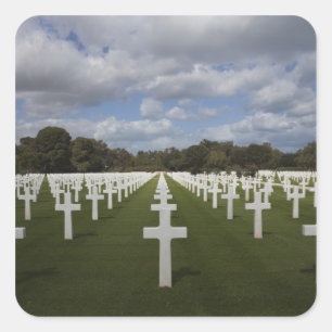 Tunesien, Tunis, Karthago, US Zweiter Weltkrieg-Är Quadratischer Aufkleber