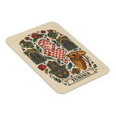 Tunesien Tunis Reise Magnet (Rechte Seite)