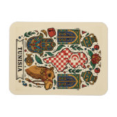 Tunesien Tunis Reise Magnet (Horizontal)