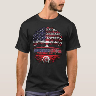 Tunesien USA USA Vereinigte Staaten T-Shirt