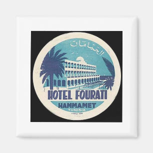 Tunesien Vintag Hotel Fourati Hammamet Magnet