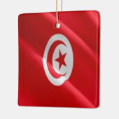 TUNESIEN, Waving Flag, Afrika, Keramikornament (Links)