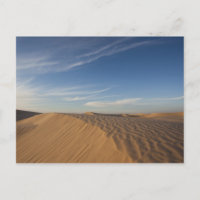 Tunesien, Wüste Sahara, Douz, Großer Düne, Dämmeru