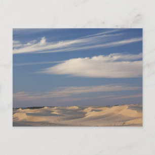 Tunesien, Wüste Sahara, Douz, großer Düne, Dämmeru Postkarte