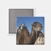 Tunesien, Wüste Sahara, Douz, Zone Touristique, Magnet (Vorderseite/Rückseite)