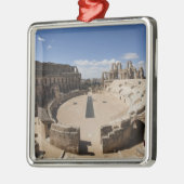 Tunesien, Zentrale tunesische Küste, El Jem, Roman Ornament Aus Metall (Links)