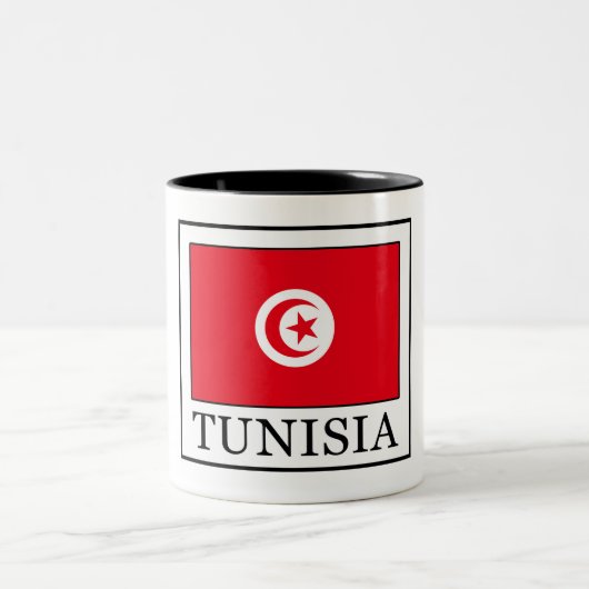 Tunesien Zweifarbige Tasse (Mittel)