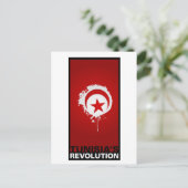 "Tunesiens Revolution" Postkarte (Stehend Vorderseite)