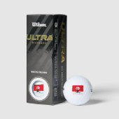Tunesier Fußballnationalmannschaft Golfball (Verpackungen)
