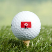Tunesier Fußballnationalmannschaft Golfball (Insitu T-Shirt)