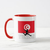 Tunesier Fußballnationalmannschaft Tasse (Links)