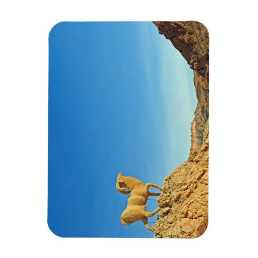 Tunesier Ziegenstatue Magnet (Vertikal)