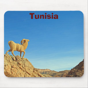 Tunesier Ziegenstatue Mousepad
