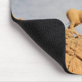 Tunesier Ziegenstatue Mousepad (Ecke)