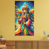 tunesische Fairy Leinwanddruck (Insitu (Wohnzimmer))