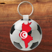 Tunesische Nationalmannschaft Schlüsselanhänger (Vorderseite)
