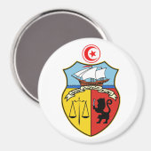 Tunesischer COA Magnet (Vorderseite/Rückseite)