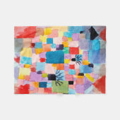 Tunesischer Garten, Klee Fleecedecke (Vorderseite (Horizontal))