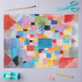 Tunesischer Garten, Klee Seidenpapier (Basteln)