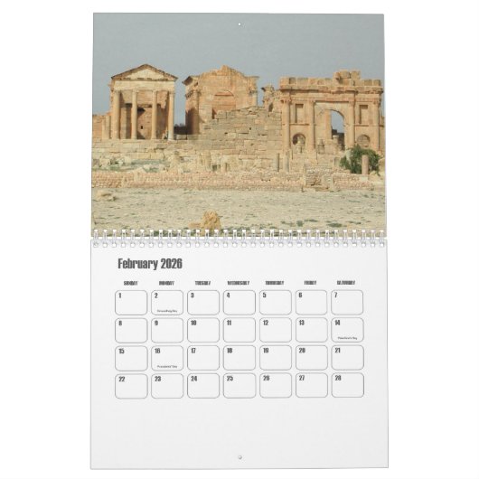 tunesischer Kalender (Feb 2026)
