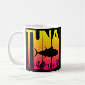 Tunfisch-Retro  Kaffeetasse (Links)