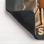 Tung tung sahur Brainrot Meme Mousepad (Ecke)