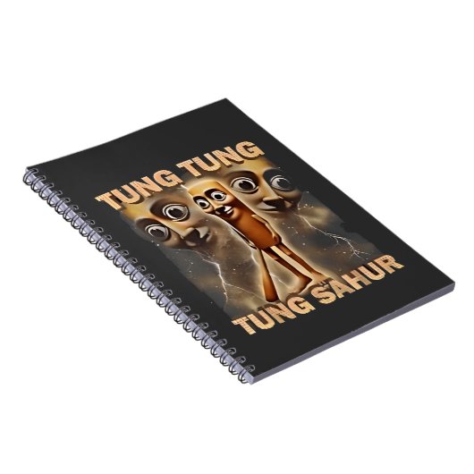 Tung tung sahur Brainrot Meme Notizblock (Rechte Seite)