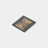 Tung tung sahur Brainrot Meme Post-it Klebezettel (angewinkelt)