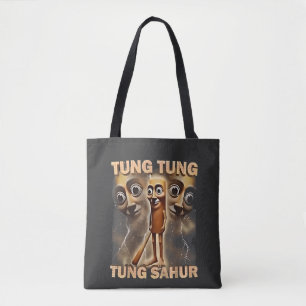Tung tung sahur Brainrot Meme Tasche
