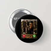 Tung Tung Sahur Calling Meme Abschluss Abschluss Button (Vorne & Hinten)