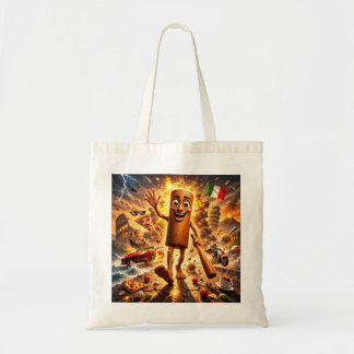 tung tung tung Holz Meme Charakter2 Tragetasche