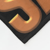 Tung Tung Tung Sahur Ai Monster Italienisches Brai Fleecedecke (Ecke)