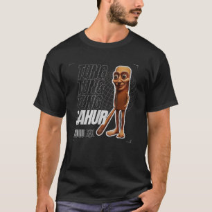 Tung Tung Tung Sahur Funny Meme Brainrot Spaß Gene T-Shirt
