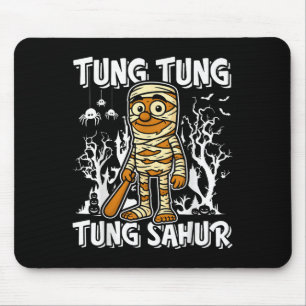 Tung Tung Tung Sahur Halloween Mumie Italienisches Mousepad