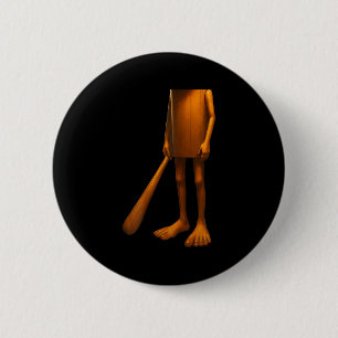 Tung Tung Tung Sahur Italienisches Brainrot Hallow Button