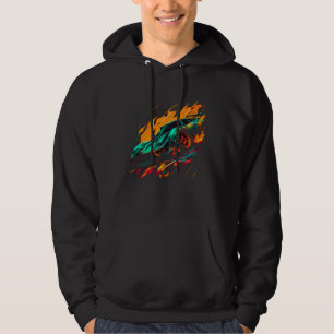 Tuning-Auto aus den 90er Jahre Pace Car Rennwagen Hoodie
