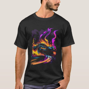 Tuning-Auto aus den 90er Jahre Pace Car Rennwagen T-Shirt