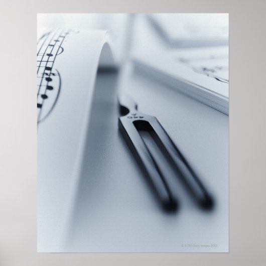 Tuning Fork Poster (Vorne)