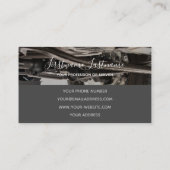 Tuningexperten und Werkstatttechniker Visitenkarte (Rückseite)