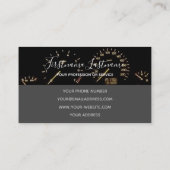 Tuningexperten und Werkstatttechniker Visitenkarte (Rückseite)