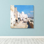 Tunis 1905 – Impressionist Travel Art from Tunisia Leinwanddruck (Insitu (Holzboden))