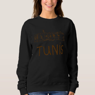 Tunis City Tunisia souvenir   for men women Sweatshirt