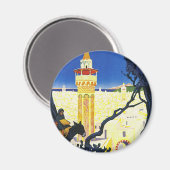 Tunis ~ L'Orient Aux Portes de Marseille Magnet (Vorderseite/Rückseite)